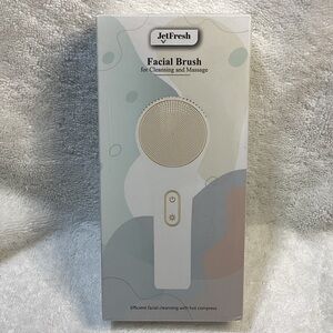 Facial Brush for cleansing and massage - White